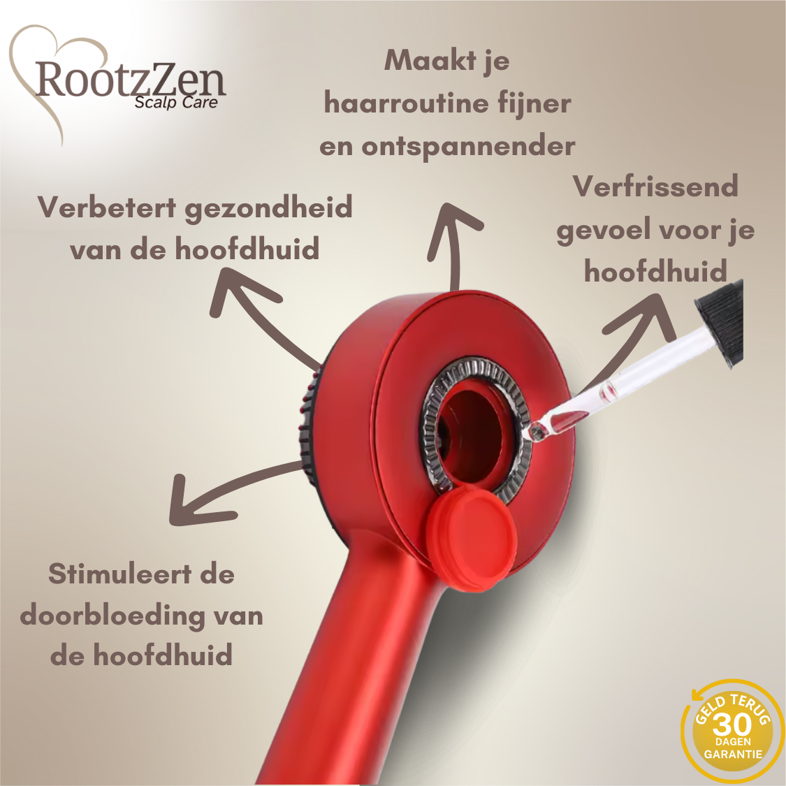 Rootzzen™ Massage Borstel